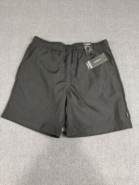WT02 Mens Black Above Knee Shorts NWT L